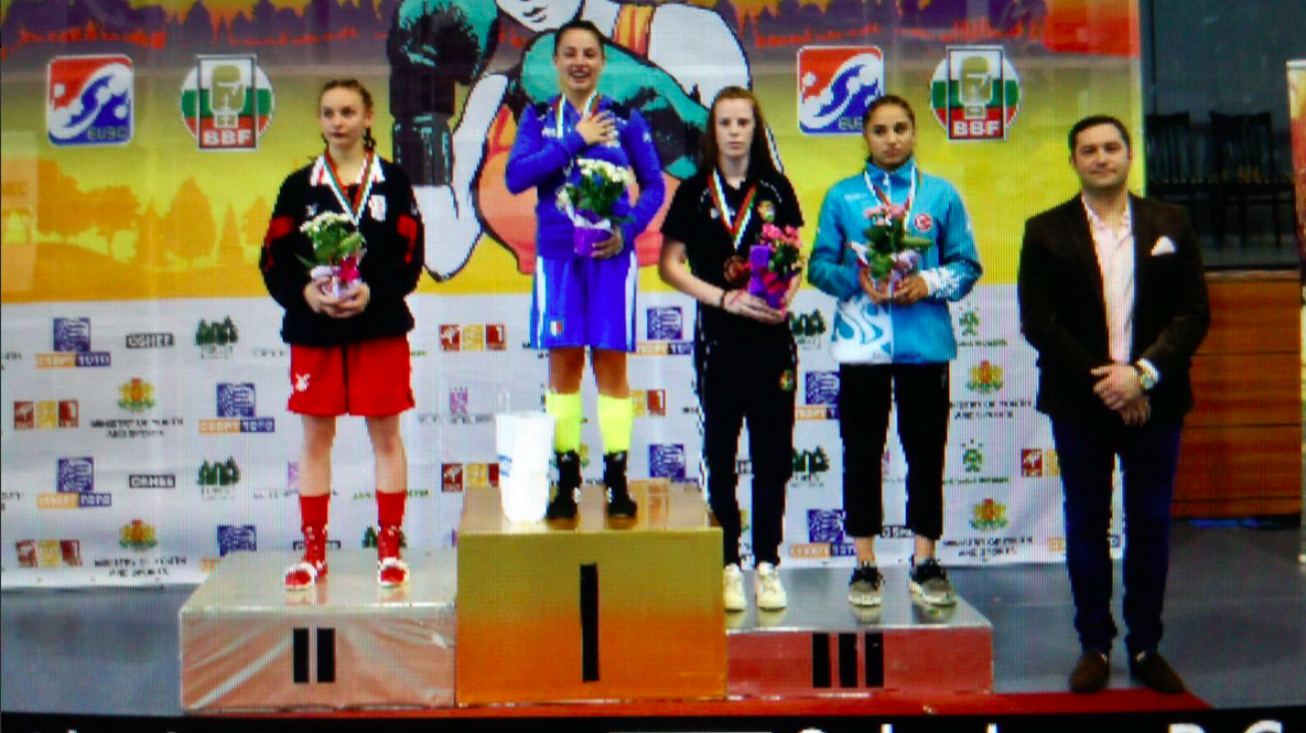 La Piana Oro 50 Kg agli Europei Junior/Youth Femminili di Sofia - L'Italia chiude con 5 Medaglie tra le Junior #ItaBoxing