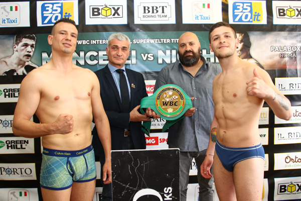 Domani la Grande Sfida per il Titolo Int. WBC SuperWelter Moncelli Nicchi - Diretta TV SportItalia LIVESTREAMING PMGSport.it, Repubblica.it e YoutubeFPIOfficialChannel #ProBoxing
