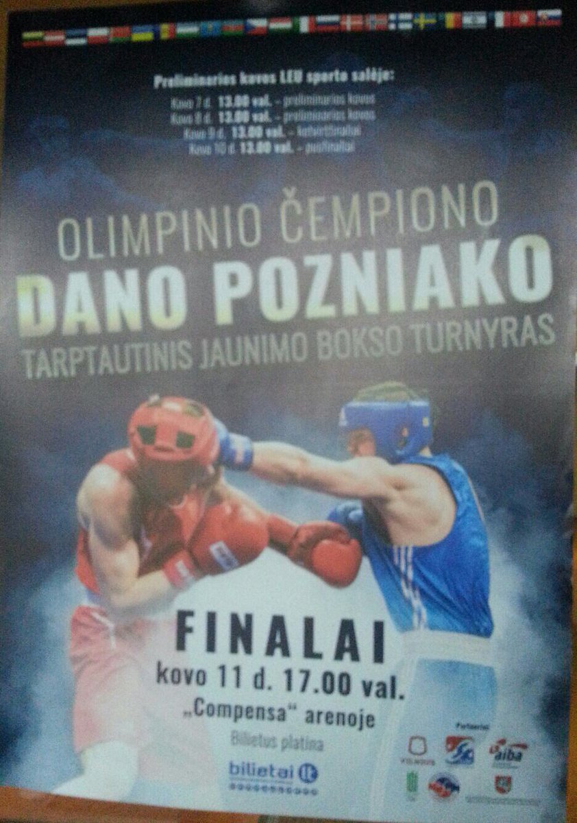 Danas Pozniakas 2017 - Risultati Prima Giornata #ItaBoxing