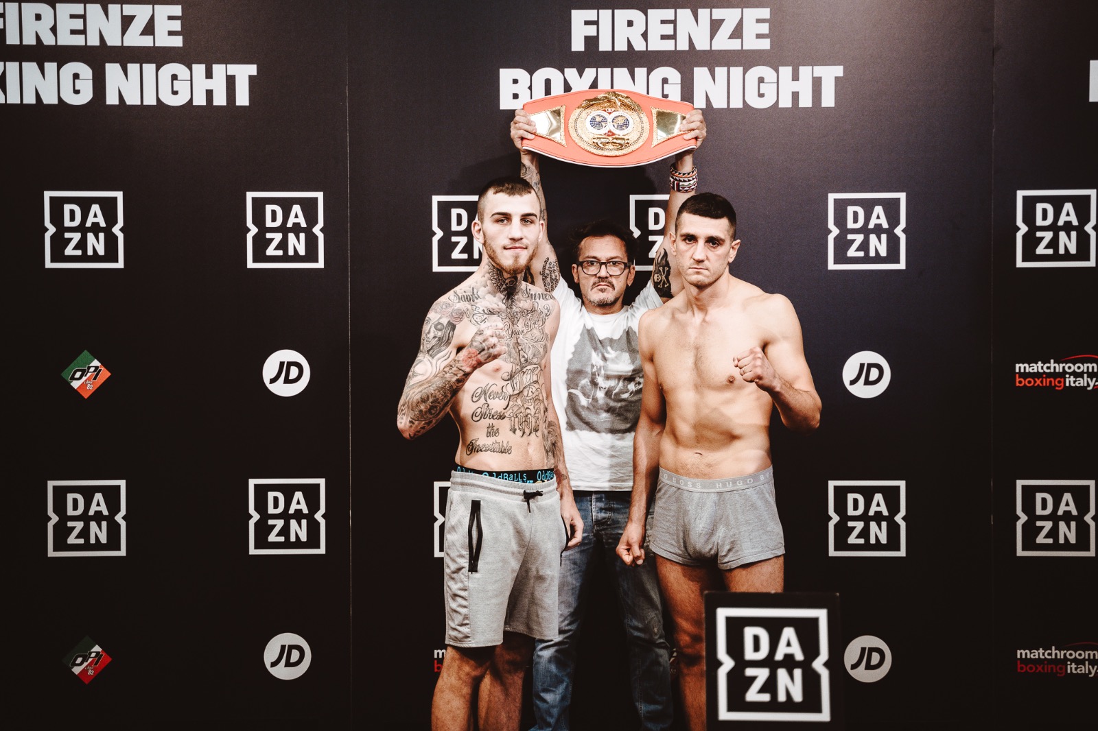 Firenze Boxing Night - Tuscany Hall: I PESI UFFICIALI - DOMANI IN DIRETTA SU DAZN 