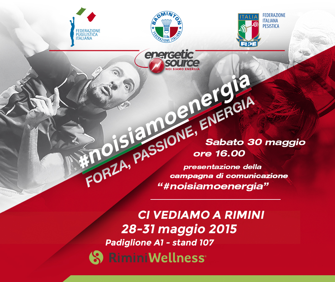 #RiminiWellness #noisiamoenergia: FPI presente alla Fiera del Fitness sia nello stand con FIPE, FiBA ed Energetic che in quello Amatoriale Boxeur Des Rues