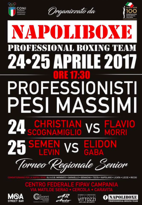 Il 24 e 25 Aprile a Cercola (NA) le Finali del CR FPI Campania del Torneo Senior  #Senor2017