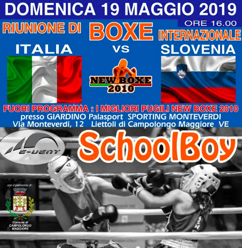 Domenica 19 Maggio in Veneto Grande Raduno Nazionale di Boxer Schoolboy 