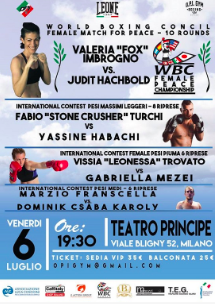 risultati della riunione del 6/7/2018 al Teatro Principe di Milano - Vincono Turchi e la Imbrogno