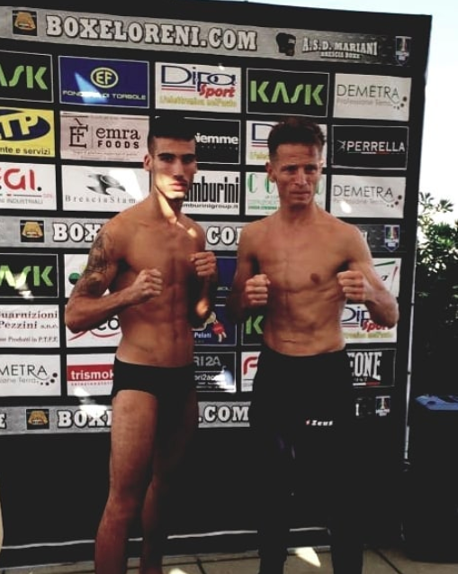 Cristofori vs Loriga Titolo Italiano Welter - I PESI UFFICIALI DELLA SFIDA TRICOLORE DI COMACCHIO #PROBOXING