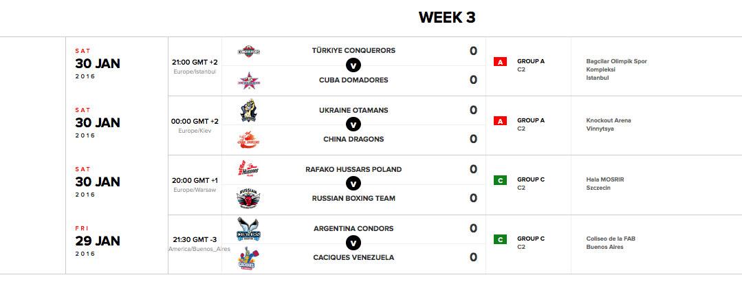 WSBVI 3° Giornata in programma tra il 29 e il 30 gennaio pv #WSBIsBack #WSBVI