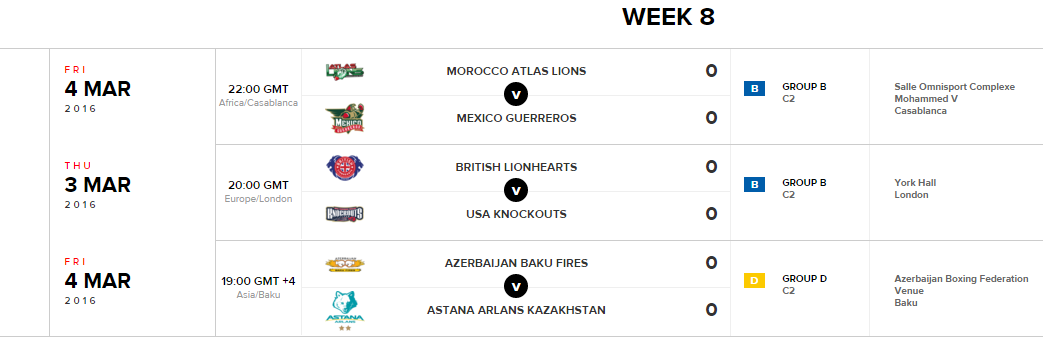 WSBVI Programma 8° Giornata #WSBVI 