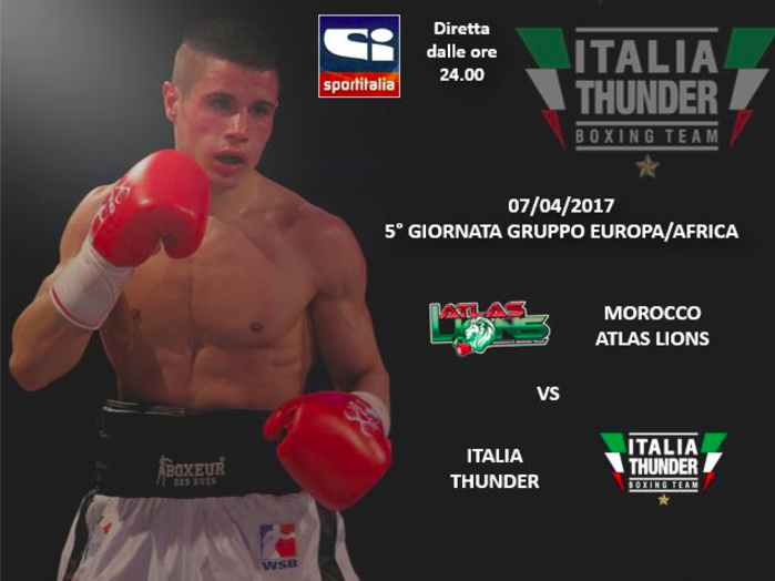 Il 7 Aprile trasferta in terra marocchina per la Thunder - Diretta su SportItalia #WSBVII