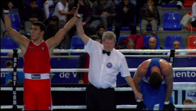 Campionati UE 2018 - Day 2 Mouhiidine vince e vola nei quarti 91 Kg #ItaBoxing