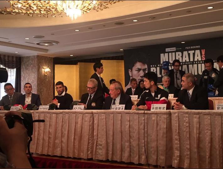 Oggi a Tokyo la Conferenza Stampa della Sfida Mondiale WBA Medi Murata vs Blandamura 