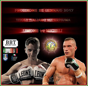 Torna la grande boxe a Frosinone con Limone vs Micheli